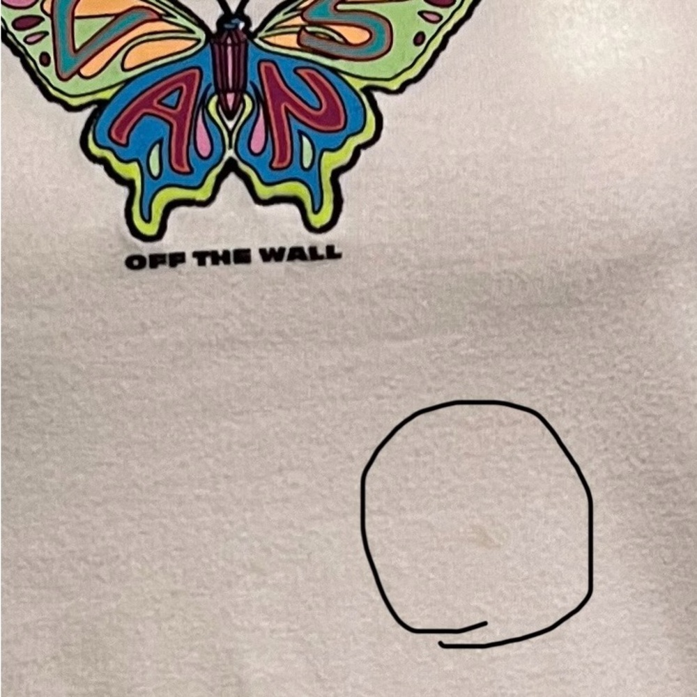 Vans Women’s Fly Butter T-Shirt - Picture 9 of 10
